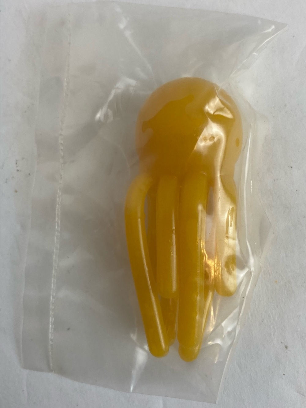 Vintage Kellogg’s Cereal Premium Wacky Wall Walker 1 Octopus Sealed Yellow